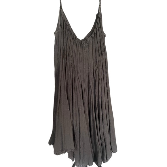 39. All Saints Accordian Cami Mini Dress - Picture 3 of 8